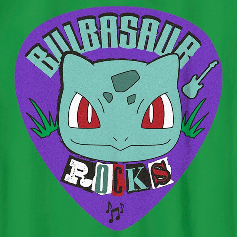 Boy's Pokemon Bulbasaur Rocks T-Shirt, 2 of 5