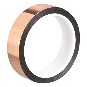 Unique Bargains Adhesive Mirror Finish Decor Metalized Polyester Film Tape - 1 of 4