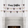 Big Dot of Happiness Pirate Ship Adventures - Skull Birthday Party Letter Banner Decoration - 36 Banner Cutouts and Happy Birthday Banner Letters - 3 of 4