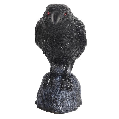 17" Halloween Raven Head Turning with Sound