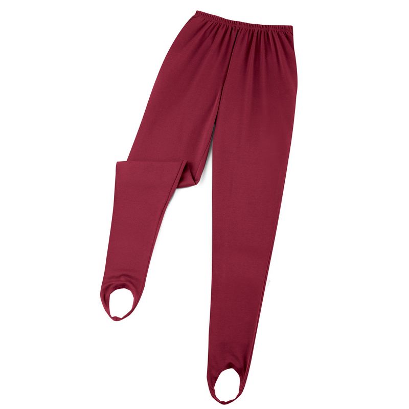 Collections Etc Classic Tapered Leg Stirrup Pants, 1 of 4