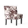 Christopher Knight Home Kassi Contemporary Upholstered Slipper Chairs (Set of 2) - 4 of 4