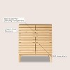 JONATHAN Y VAN1004 Calandre 20 in. W x 18 in. D x 33 in. H Thin Linear Slat Modern 2-Shelf Bath Vanity Cabinet Only (Sink Basin not Included) - 4 of 4