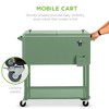 Best Choice Products 80qt Steel Rolling Cooler Cart w/ Bottle Opener, Catch Tray, Drain Plug, Locking Wheels - 2 of 4