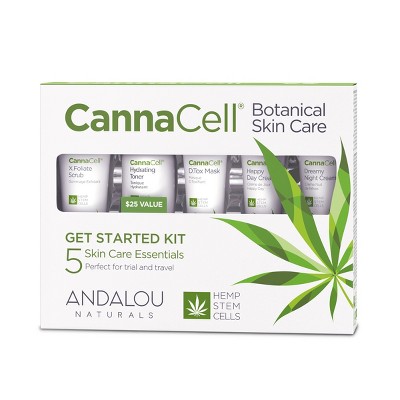 Andalou Naturals CannaCell Get Started Kit - 5ct