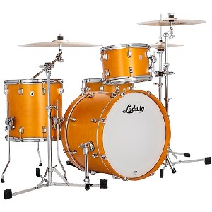 Ludwig NeuSonic 3-Piece Downbeat Shell Pack With 20" Bass Drum Satin Golden Slumbers - 1 of 3