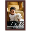 PosterPalooza | Minimalist Brown Picture Frame - UV Acrylic, Foam Board Backing, Hanging Hardware - 2 of 4