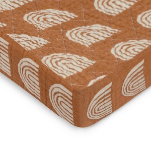 Babyletto Rainbow Quilted Muslin Changing Pad Cover - 1 of 4