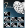 Cobbe 7 Modes Filtered Rainfall ShowerHead+Cobbe 16 Stage Shower Head Filter Replacement Cartridge (Chrome) - 2 of 4