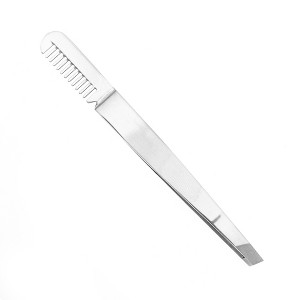 Unique Bargains Durable Eyebrow Tweezer for Bathroom Travel Hotel 1 Pc - 1 of 3