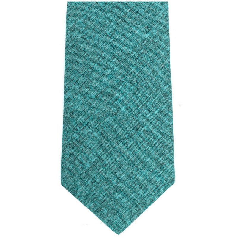 Men's Solid Color 2.75 Inch Wide And 57 Inch Long 100% Cotton Neckties, 3 of 5