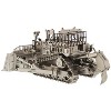 CAT Caterpillar D11T Track Type Tractor Dozer Matt Silver Plated "Commemorative Series" 1/50 Model by Diecast Masters - 3 of 4
