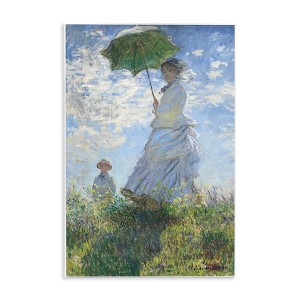 Stupell Industries Woman with a Parasol Classic Claude Monet Painting Wall Plaque Art - 1 of 4