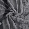 Modern Threads 100% Cotton Knit Throw 50" x 70", Tarek. - image 3 of 3