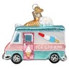 Old World Christmas 3.0 Inch Ice Cream Truck Sugar Cone Sprinkles Treat Tree Ornaments - 2 of 3