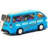 Toyota Hiace Widebody Van "Mr. Men Little Miss 50th Anniversary" (1971-2021) w/OIL CAN 1/64 Diecast Model Car by Tarmac Works - 2 of 3