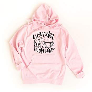 Simply Sage Market Women's Graphic Hoodie Wander Woman Tent