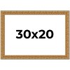 PosterPalooza | Contemporary Gold Picture Frame - UV Acrylic, Backing Board, Hanging Hardware Included - 2 of 4