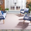 Courtyard Dokupa CY8918 UV & Stain Resistant Non-Shedding Power Loomed Indoor/Outdoor Rugs - Safavieh - 2 of 4