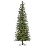 7.5ft Sterling Tree Company Natural Cut Slim Jackson Pine Artificial Christmas Tree
