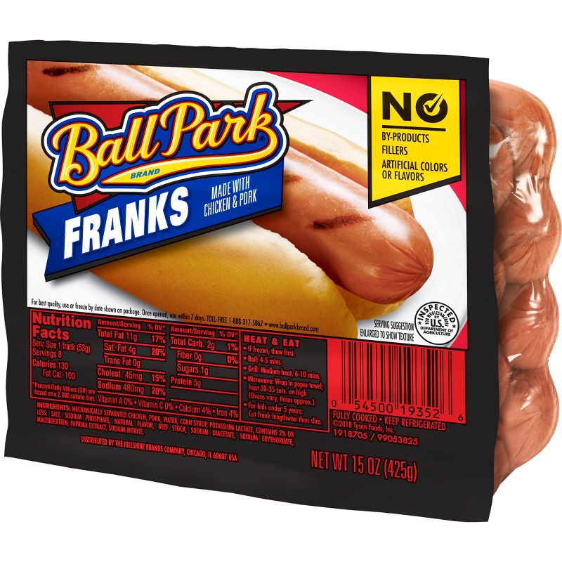 Ball Park Franks - 15oz/8ct, 2 of 11