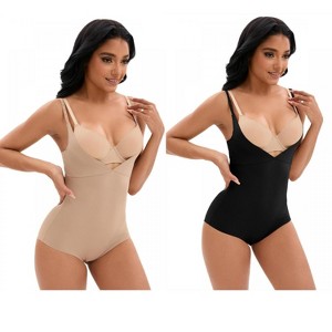 INSPIRE CHIC 2 Pcs Women's Cami Adjustable Straps Tummy Control Butt Lifter Body Shapers - 1 of 4