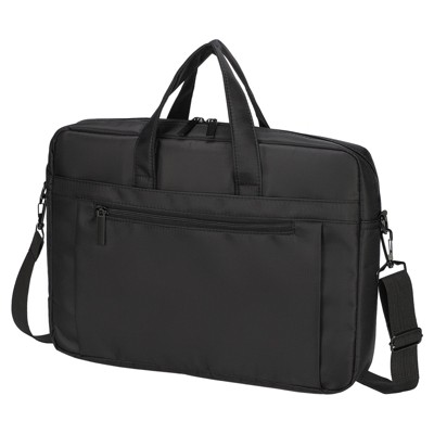 Unique Bargains Waterproof Scratch-resistant Multi-compartment Laptop Messenger Bag