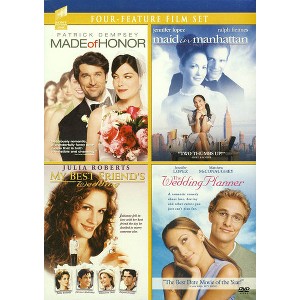 Made of Honor/Maid in Manhattan/My Best Friend Wedding/The Wedding Planner (DVD) - 1 of 1