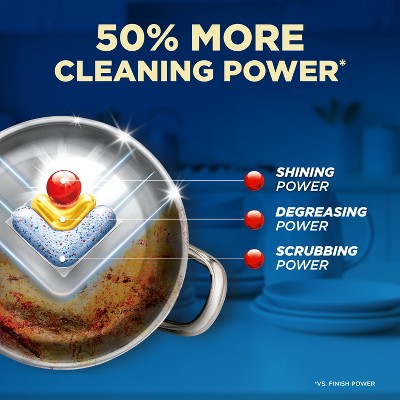 Finish Lemon Ultimate Dishwasher Detergent Tablets - 38ct