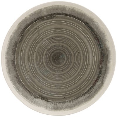 Hearth Grey Ceramic 16-Piece Dinnerware Set