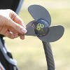 GO By Goldbug Portable Fan Stroller Accessory - Gray - image 2 of 4