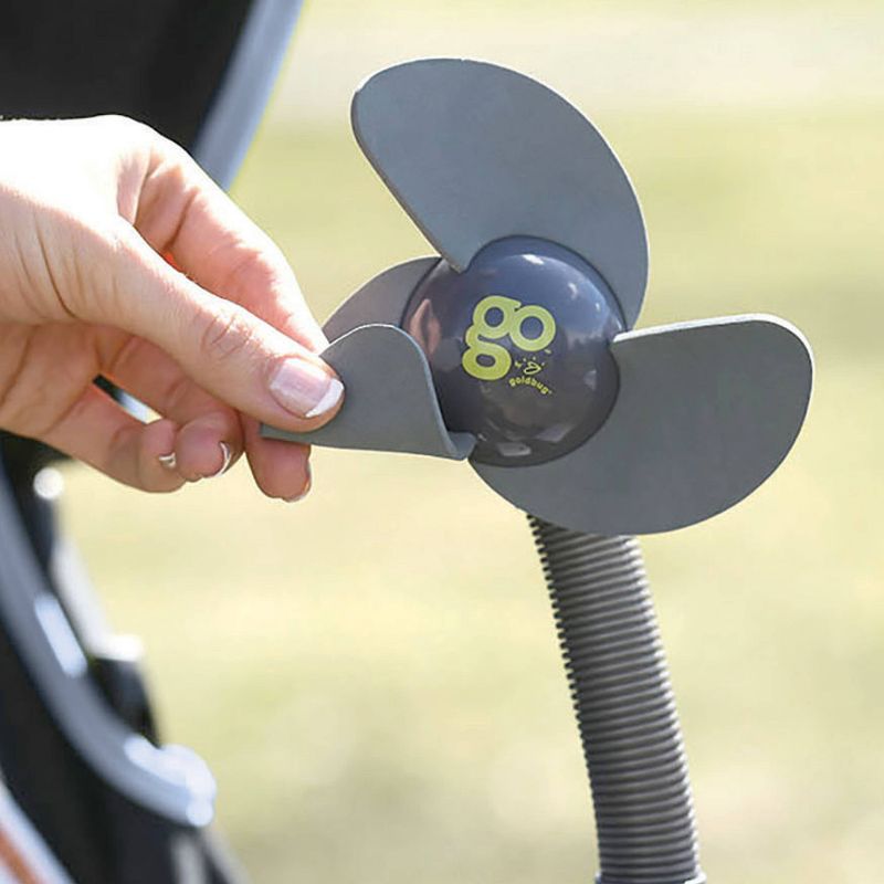 Go by Goldbug Portable Fan Stroller Accessory - Gray, 2 of 9
