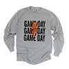 Simply Sage Market Women's Game Day Stacked Lightning Bolt Long Sleeve Garment Dyed Tee - 2 of 4