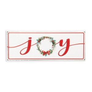 Cheung's Clara Holiday Metal Sign - Joy - 1 of 4