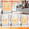 Karl Home 1500-Watt 40 in. Electric Baseboard Space Heater with 3 Heat Settings - 4 of 4