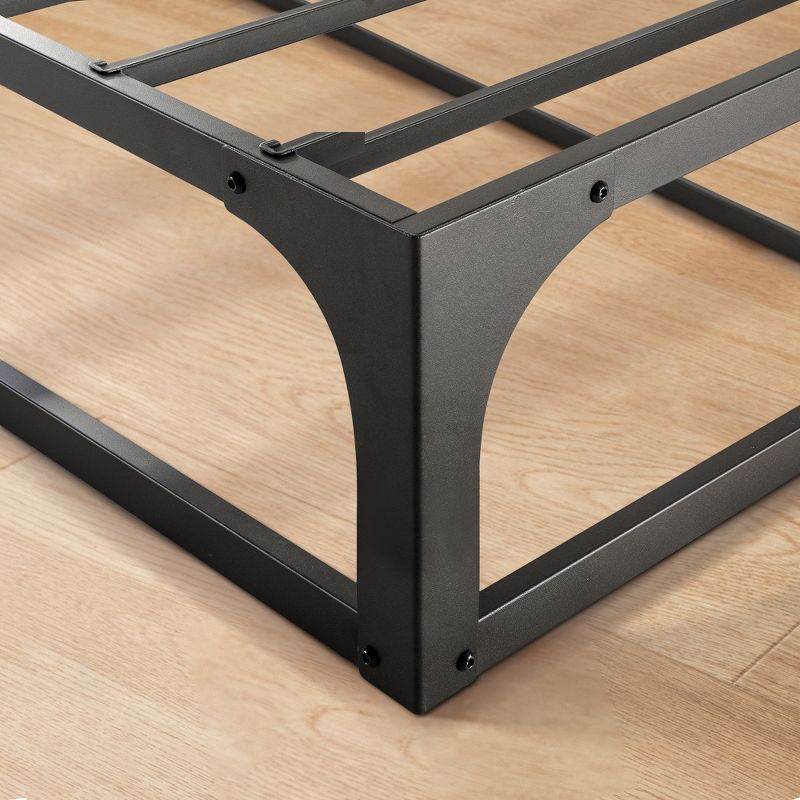 12" Metal Hinged Corner Platform Bed Frame - Mellow, 6 of 10