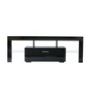 CAVINAS TV Stand Fashion Entertainment Center with LED Light Belt Modern Media Console for Living Room - 3 of 4