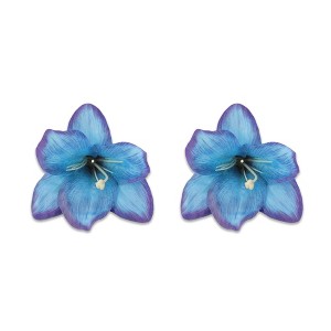 Unique Bargains Women's Simulated Flower Duckbill Clip 2 Pcs - 1 of 4