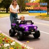 12V Ride on Truck Car for Kids, Battery Powered Electric Cars w/Parent Remote Control, Off-Road Truck with Dual Motors, Wheel Suspension - 4 of 4