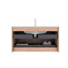 NicBex Floating Bathroom Vanity with Sink,Bathroom Sink Vanity with 2 Drawers,Bathroom Sink Cabinet without Drain and Faucet,Pre-assemble - 4 of 4
