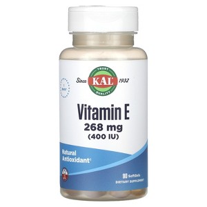 KAL Vitamin E, 268 mg (400 IU), 90 SoftGels - 1 of 2