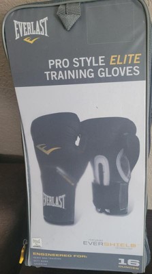 Everlast Pro Style Training Gloves - Black 16 oz, Training Gloves