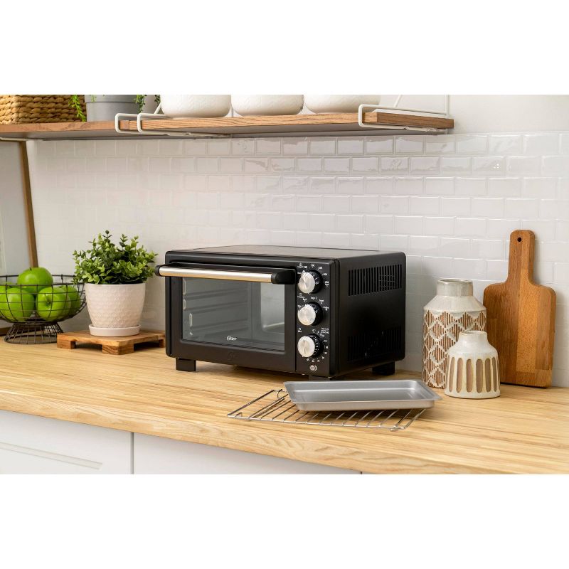 Oster Countertop Convection and 4-Slice Toaster Oven &#8211; Matte Black, 2 of 7