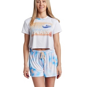 Marvel Avengers Guardians of the Galaxy Women's Pajama Shirt and Shorts Sleep Set Adult - 1 of 3