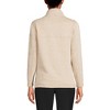 Lands' End Women's Sweater Fleece Quarter Zip Pullover - 2 of 3