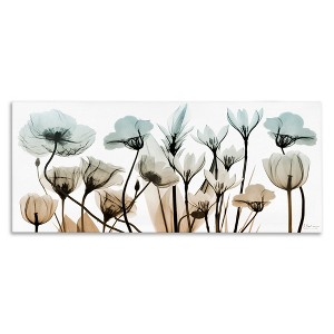 Stupell Industries Mixed Transparent Flowers, 24" x 10" - 1 of 4