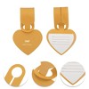 Unique Bargains Heart Shape Luggage Tag 1 Pc - 3 of 4