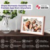 ELIME 10.1 inch WiFi Frameo Digital Photo Frame - Aluminum Frame - 2 of 4