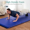 Best Choice Products 10ftx4ftx2in Folding Gymnastics Mat 4-Panel Exercise Workout Floor Mats w/ Handles - 3 of 4