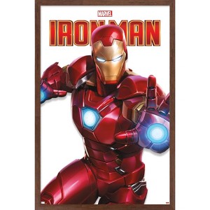 Trends International Marvel Comics - Iron Man Feature Series Framed Wall Poster Prints - 1 of 4